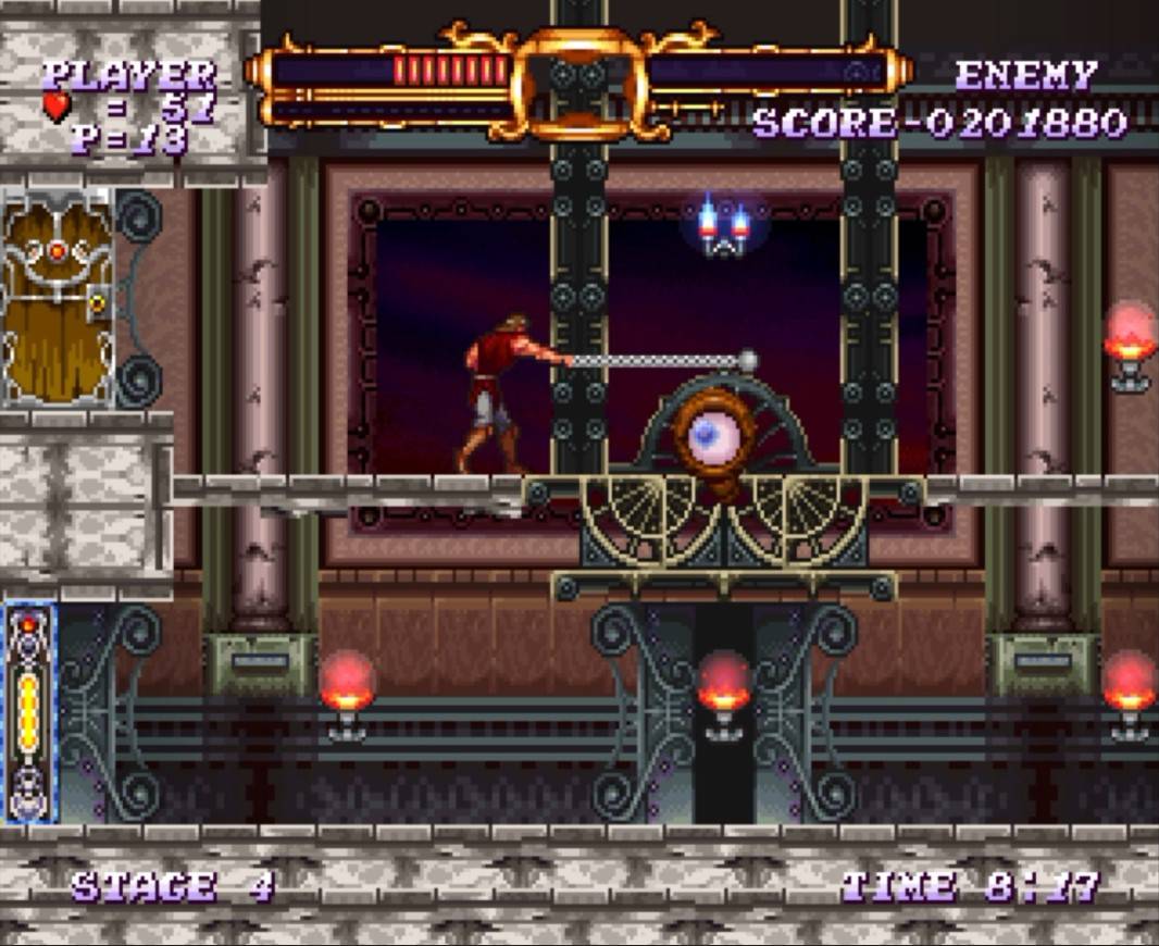 Castlevania The Adventure ReBirth - геймплей игры на Nintendo Wii